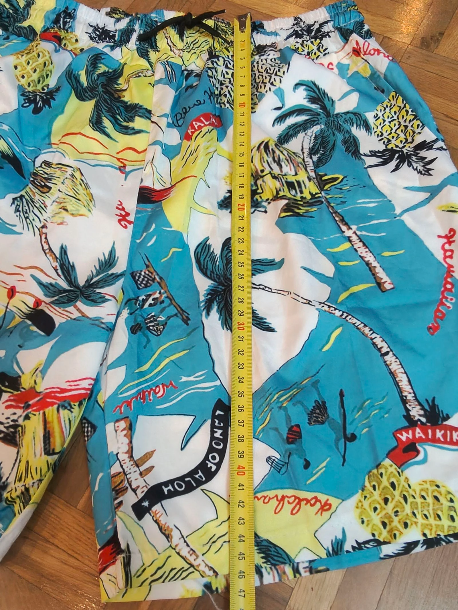 Dames Bermudas L/XL 100% geplooid polyester en zijzakken zomer/herfst – photo 7